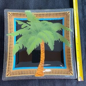 Peggy Karr Fused Glass 10" plate